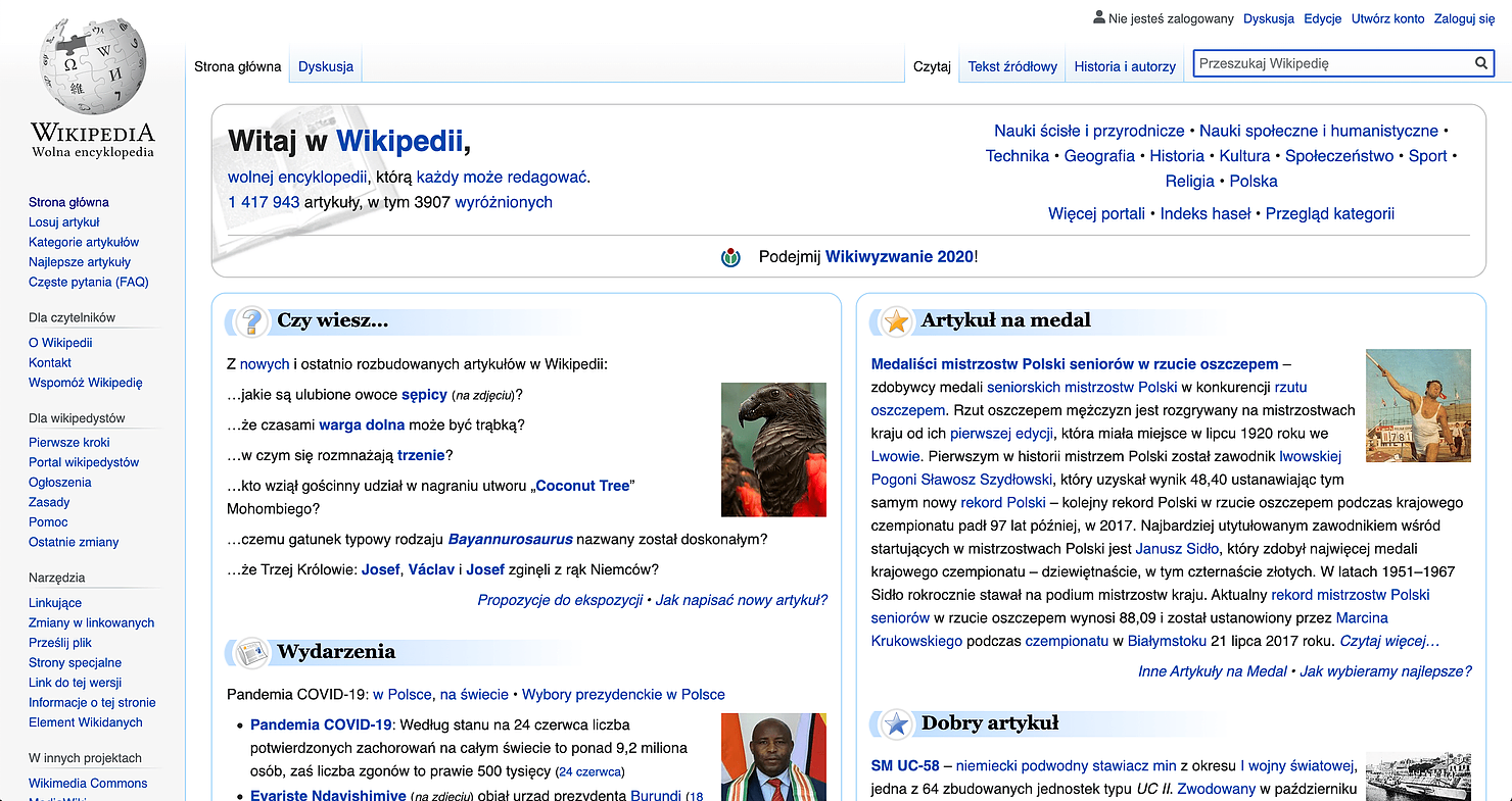 Wikipedia z CSS