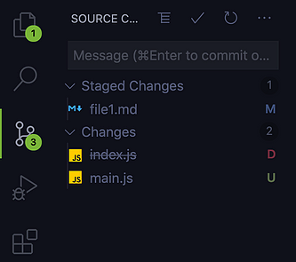 VS Code Source Control